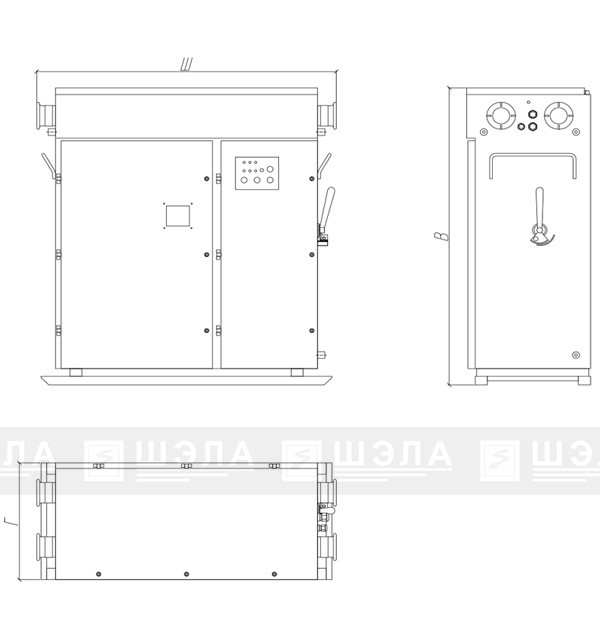 Ктп рн 630 рудничный схема